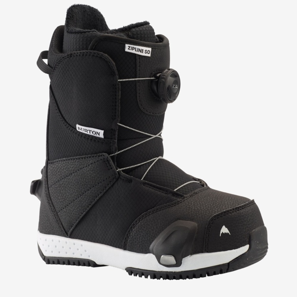 Used Burton Kids step on boots size 4